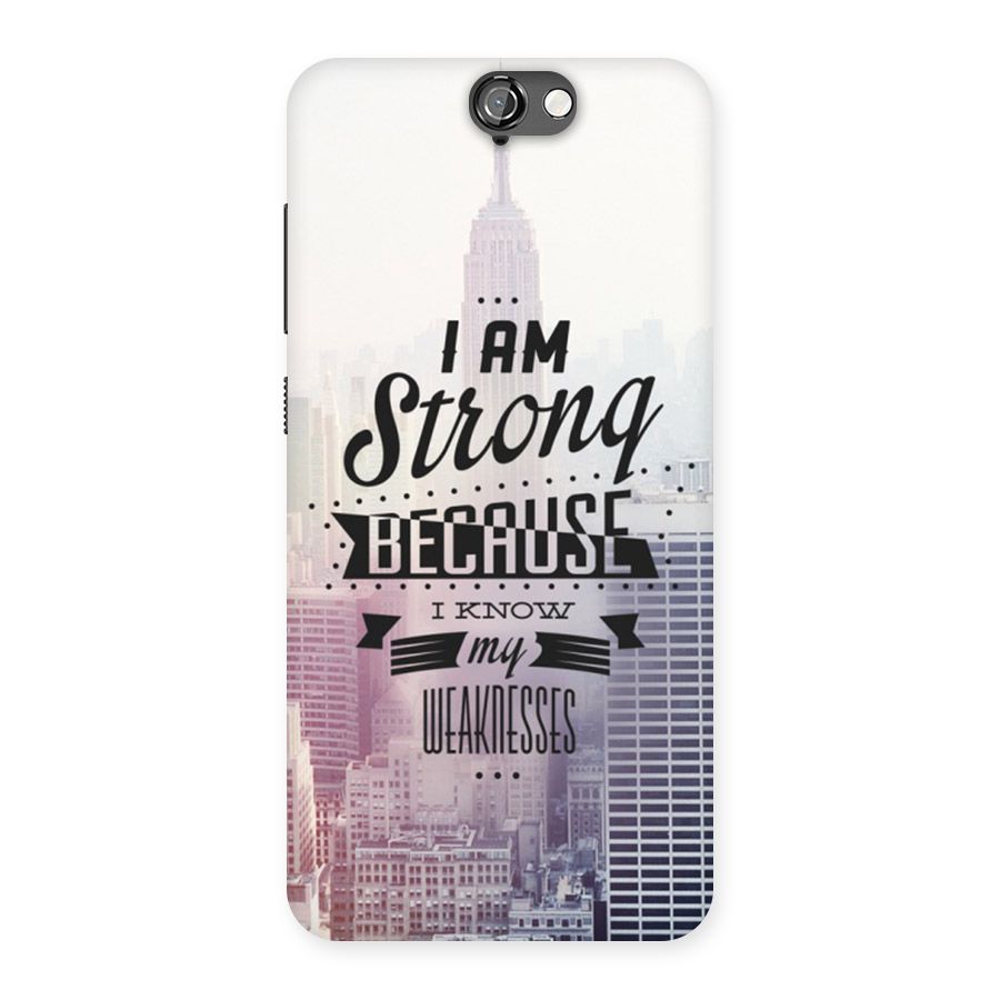 I am Strong Back Case for HTC One A9
