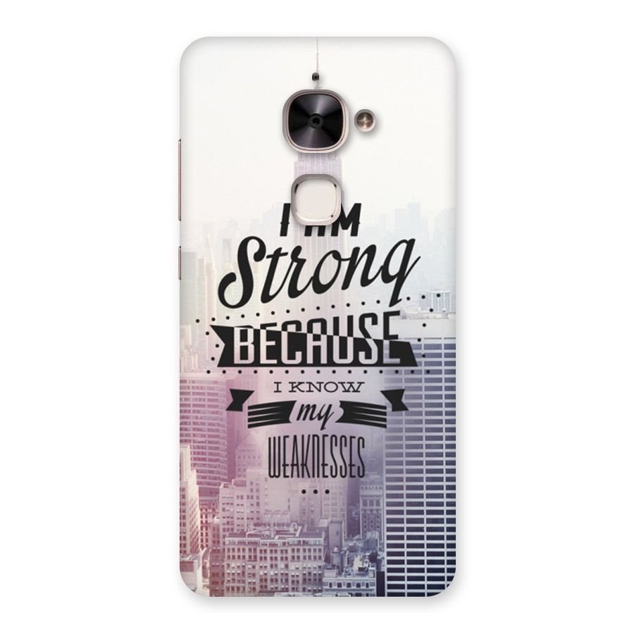 I am Strong Back Case for Le 2