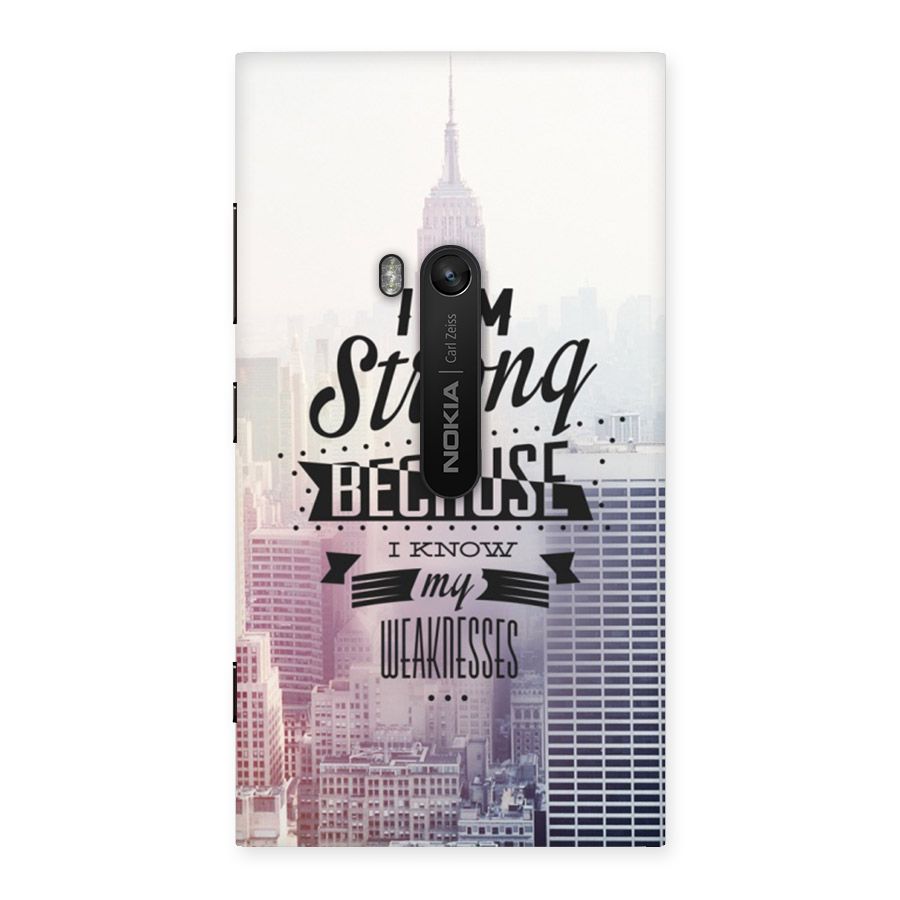 I am Strong Back Case for Lumia 920