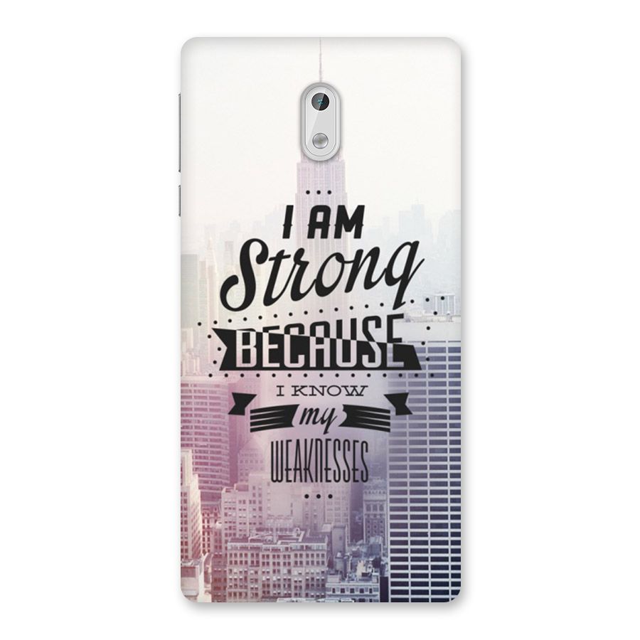 I am Strong Back Case for Nokia 3