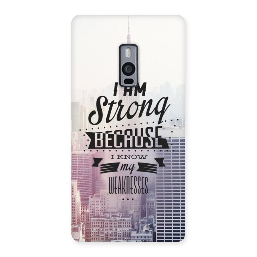 I am Strong Back Case for OnePlus Two