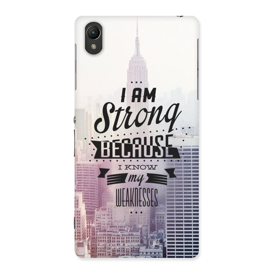 I am Strong Back Case for Sony Xperia Z2