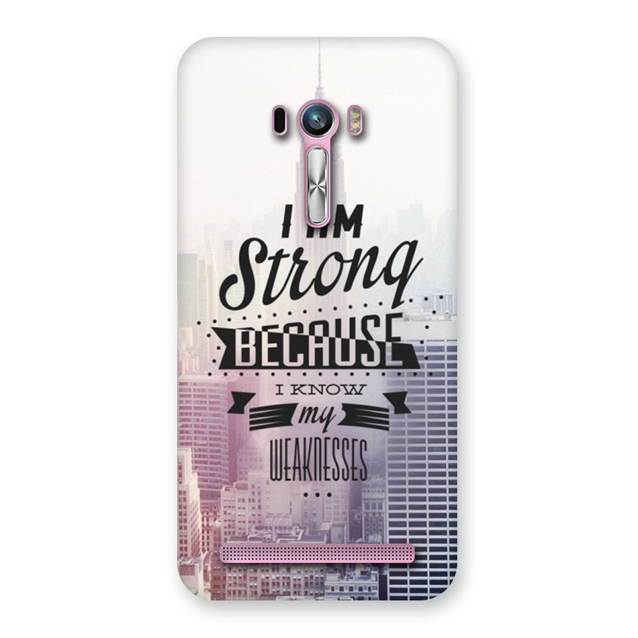 I am Strong Back Case for Zenfone Selfie