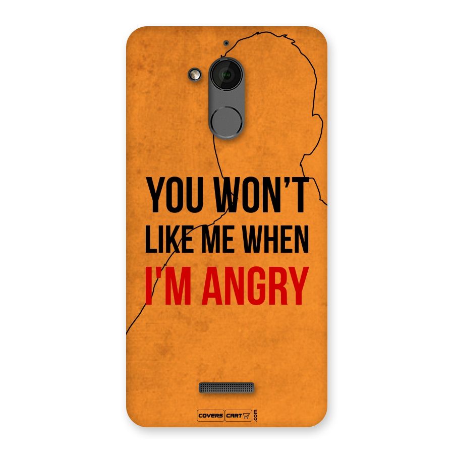 I m Angry Back Case for Coolpad Note 5