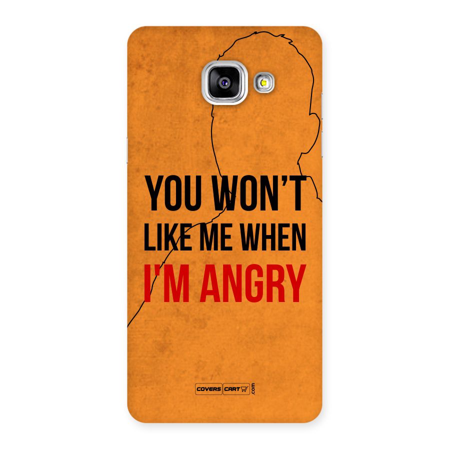 I m Angry Back Case for Galaxy A5 2016