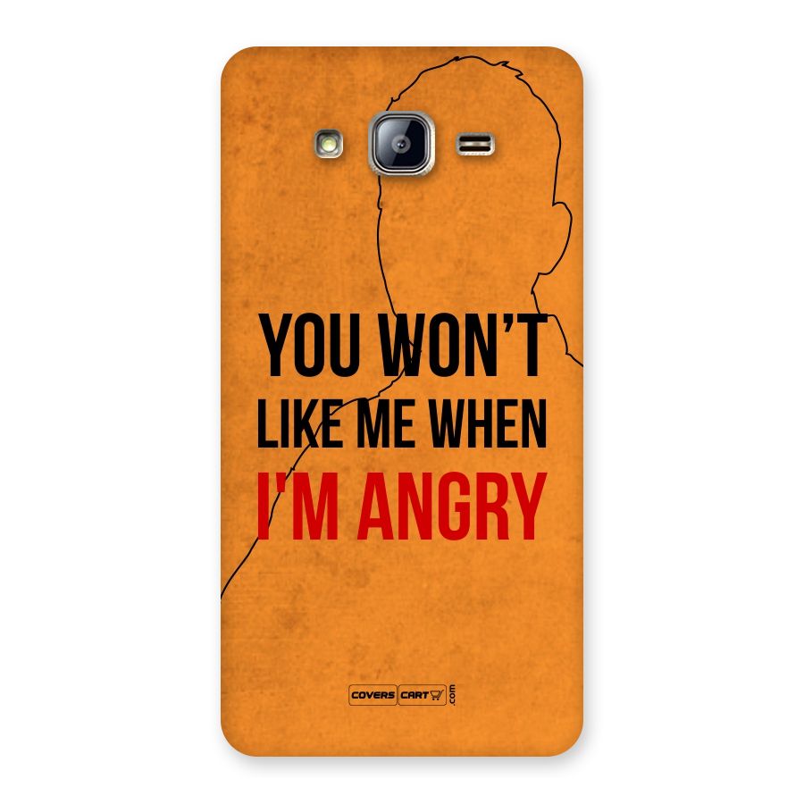 I m Angry Back Case for Galaxy On5
