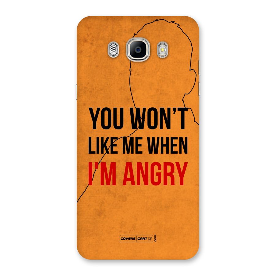 I m Angry Back Case for Galaxy On8
