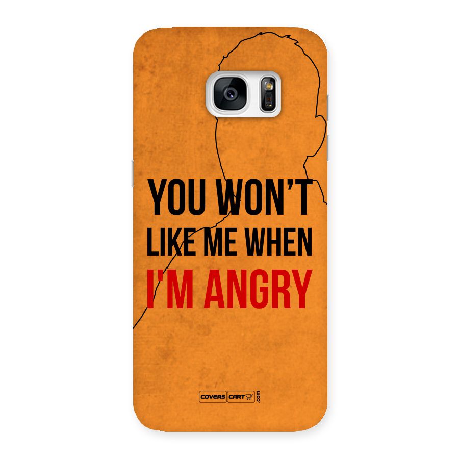 I m Angry Back Case for Galaxy S7 Edge