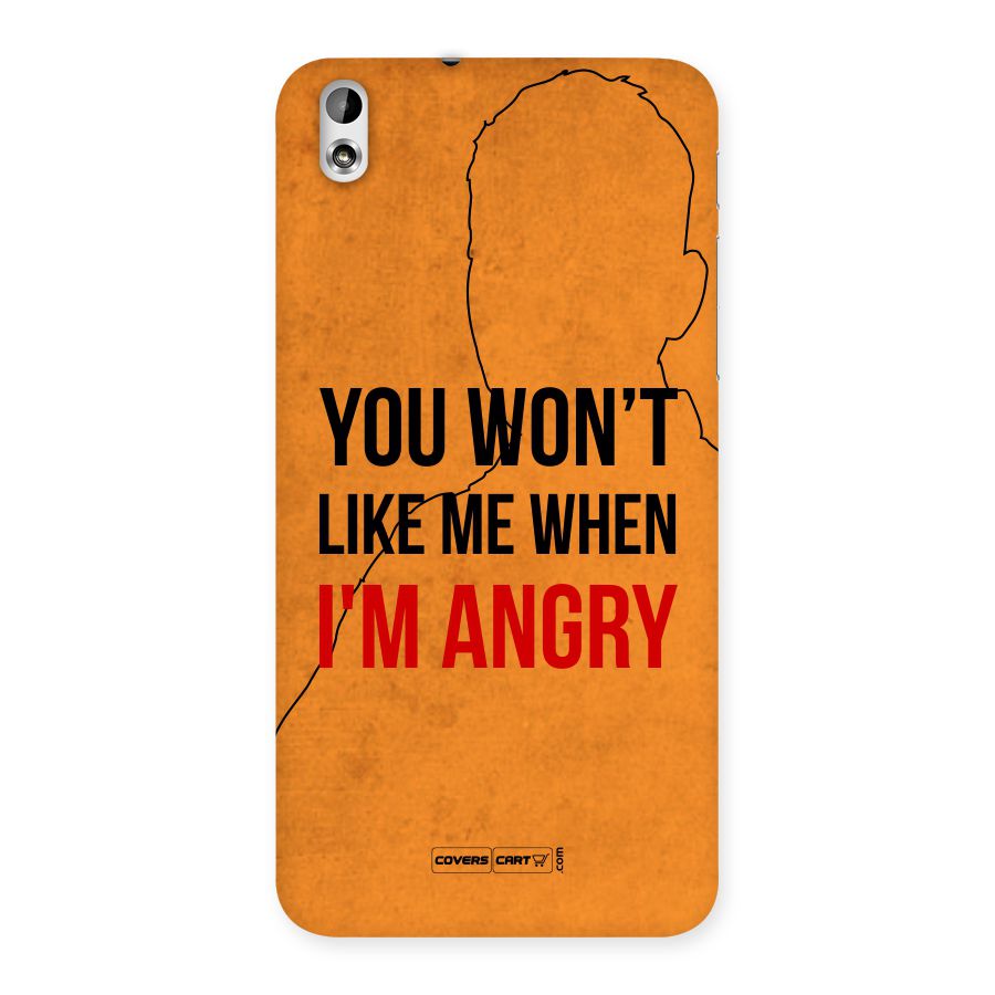 I m Angry Back Case for HTC Desire 816s