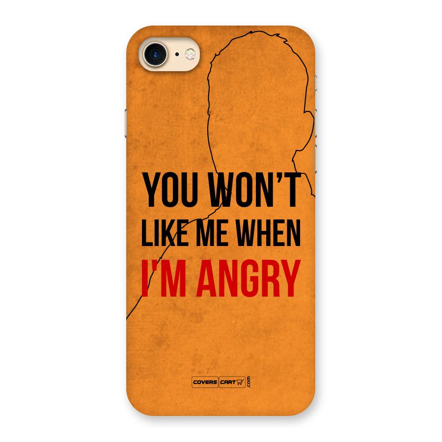 I m Angry Back Case for iPhone 7