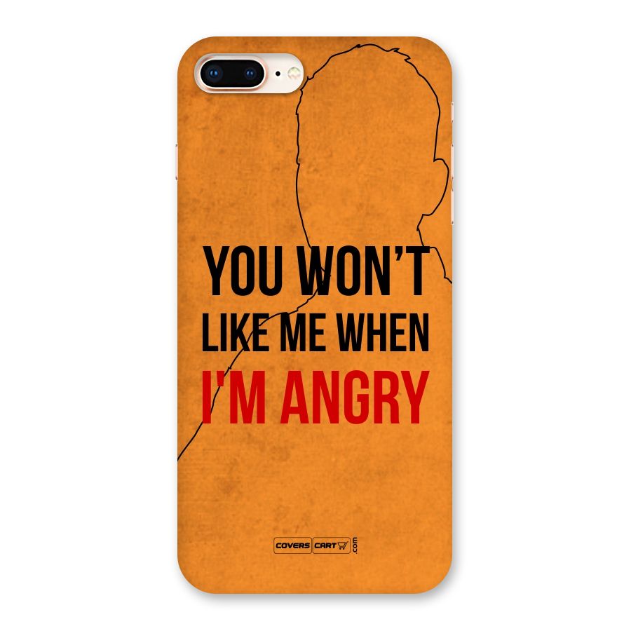 I m Angry Back Case for iPhone 8 Plus