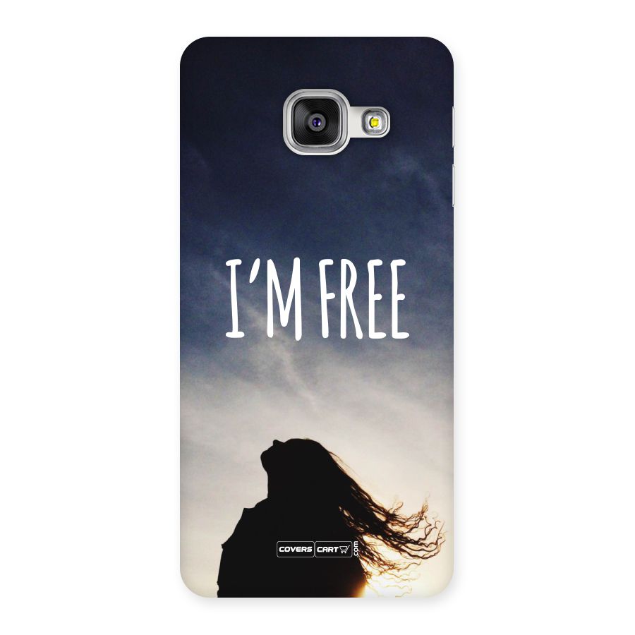 I m Free Back Case for Galaxy A3 2016