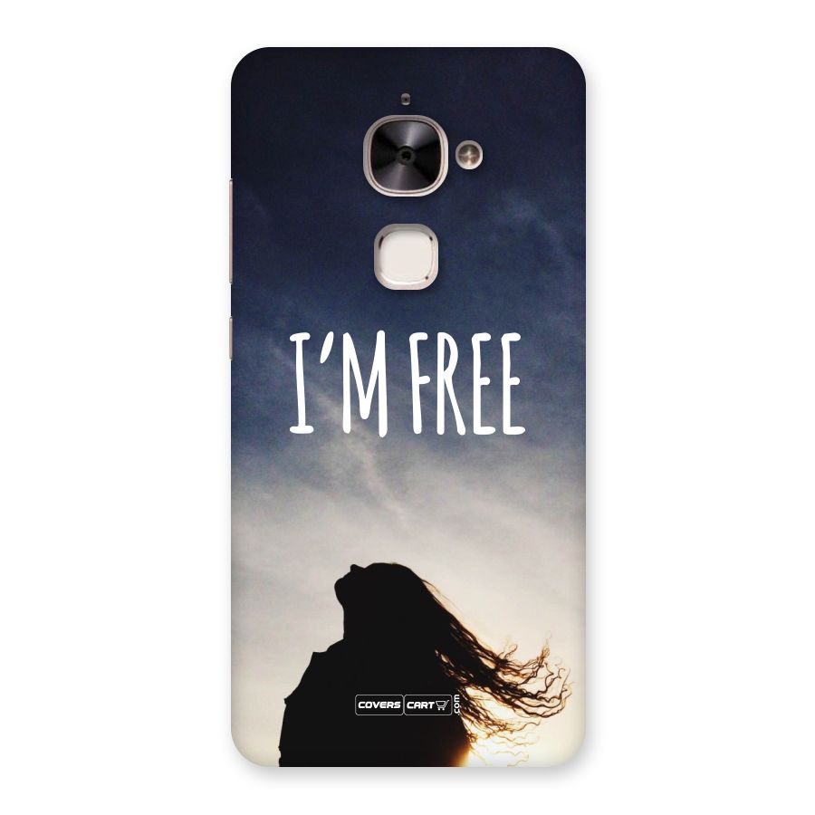 I m Free Back Case for Le 2