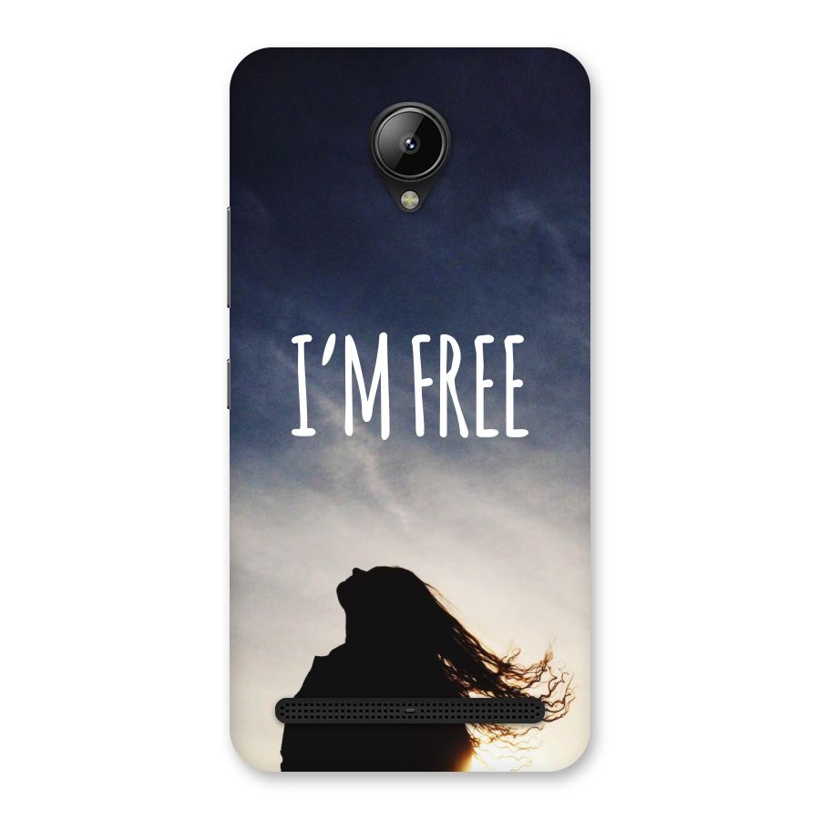 I m Free Back Case for Lenovo C2