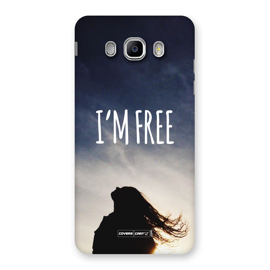 I m Free Back Case for Samsung Galaxy J5 2016