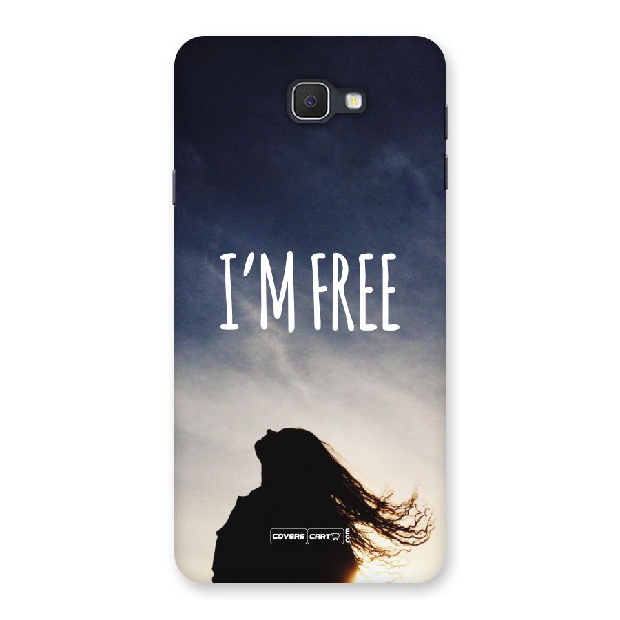 I m Free Back Case for Samsung Galaxy J7 Prime