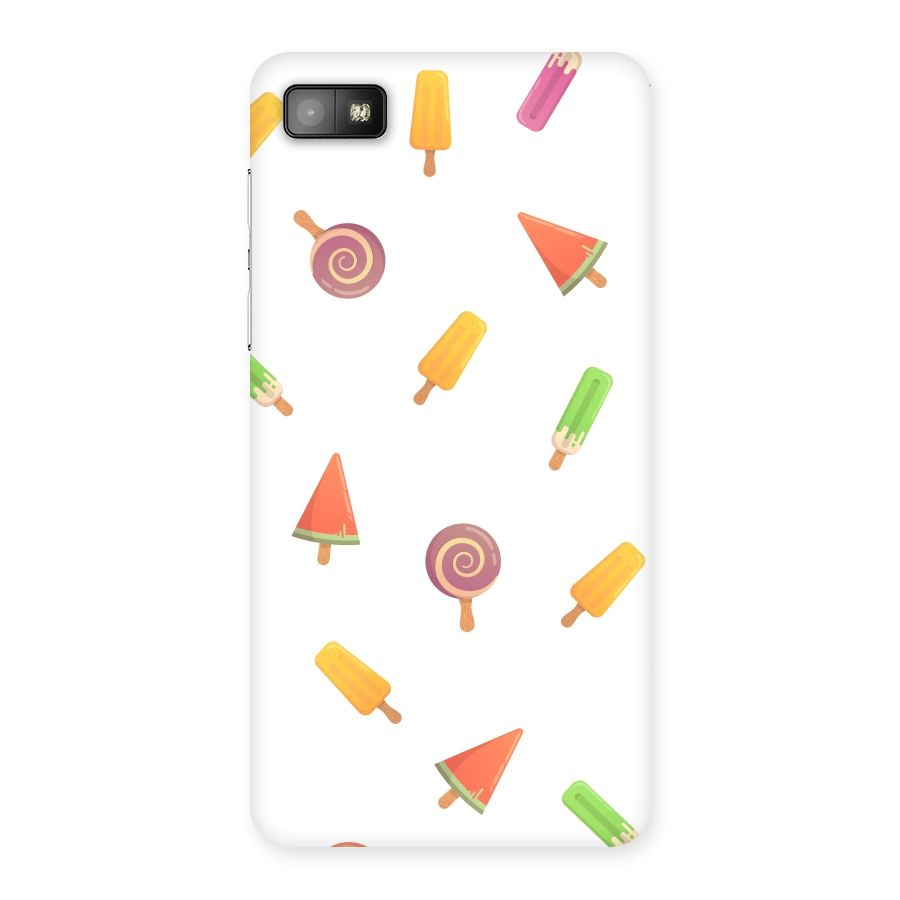Ice Cream Colors Back Case for Blackberry Z10
