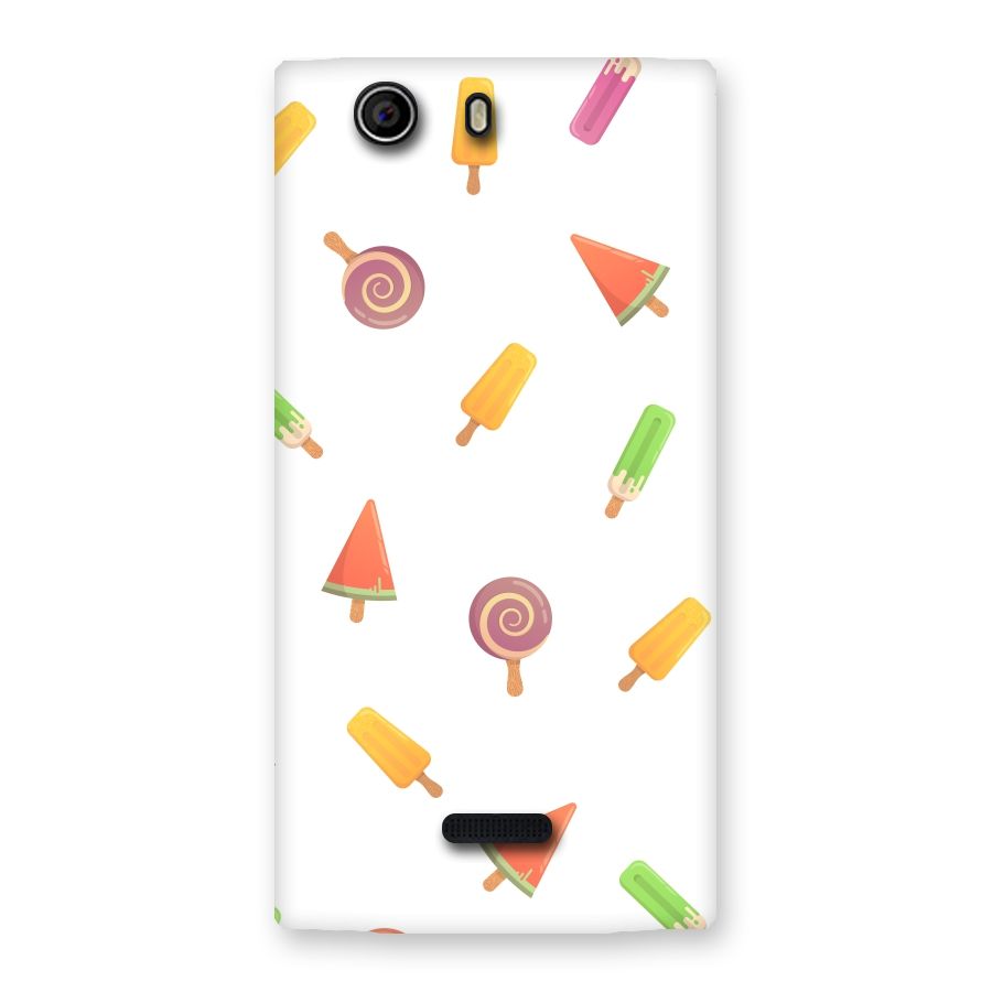 Ice Cream Colors Back Case for Canvas Nitro 2 E311