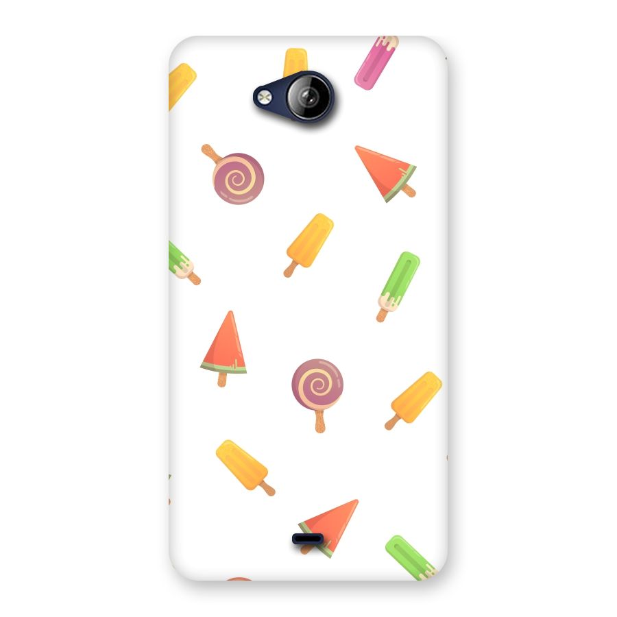 Ice Cream Colors Back Case for Canvas Play Q355