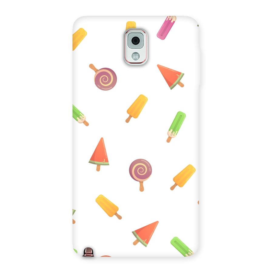 Ice Cream Colors Back Case for Galaxy Note 3