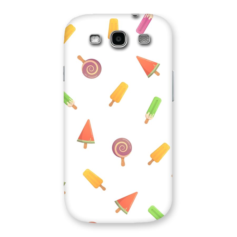 Ice Cream Colors Back Case for Galaxy S3