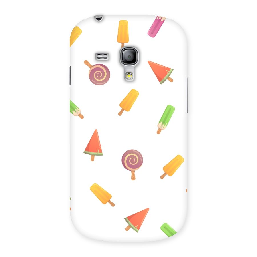 Ice Cream Colors Back Case for Galaxy S3 Mini