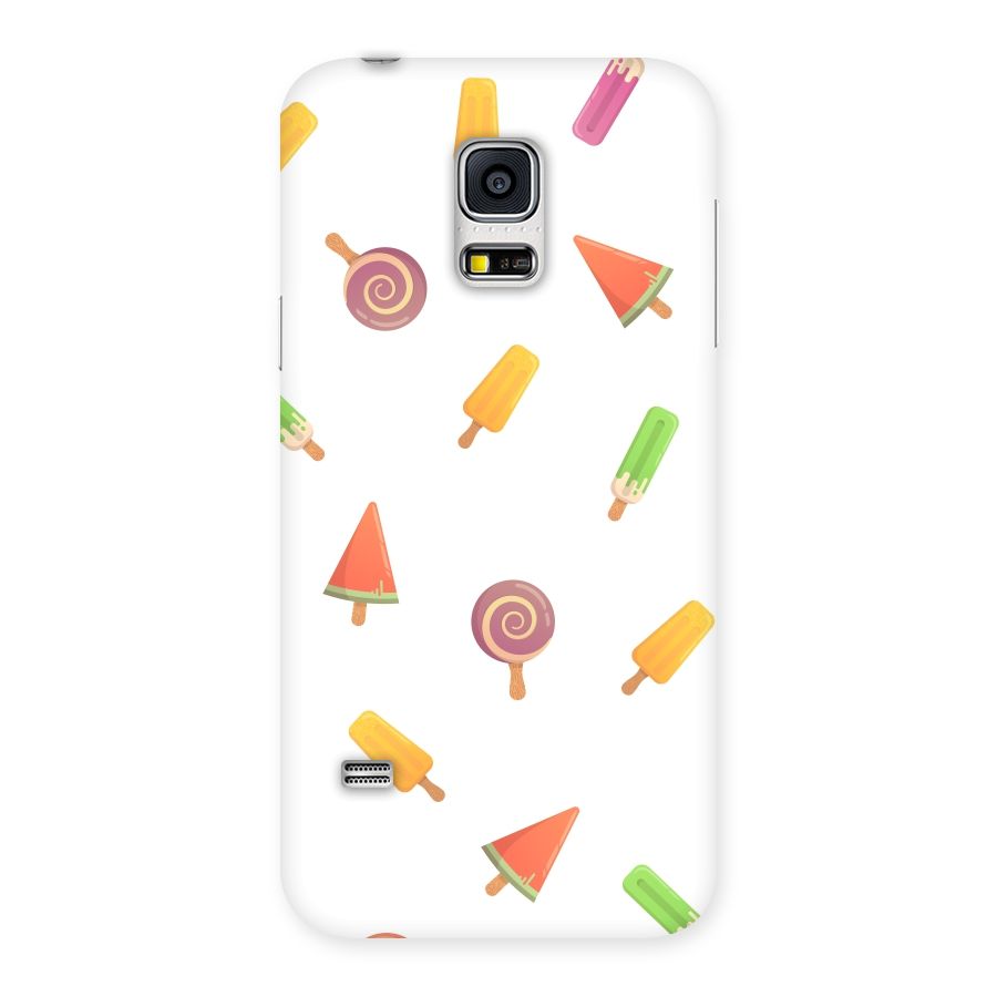 Ice Cream Colors Back Case for Galaxy S5 Mini