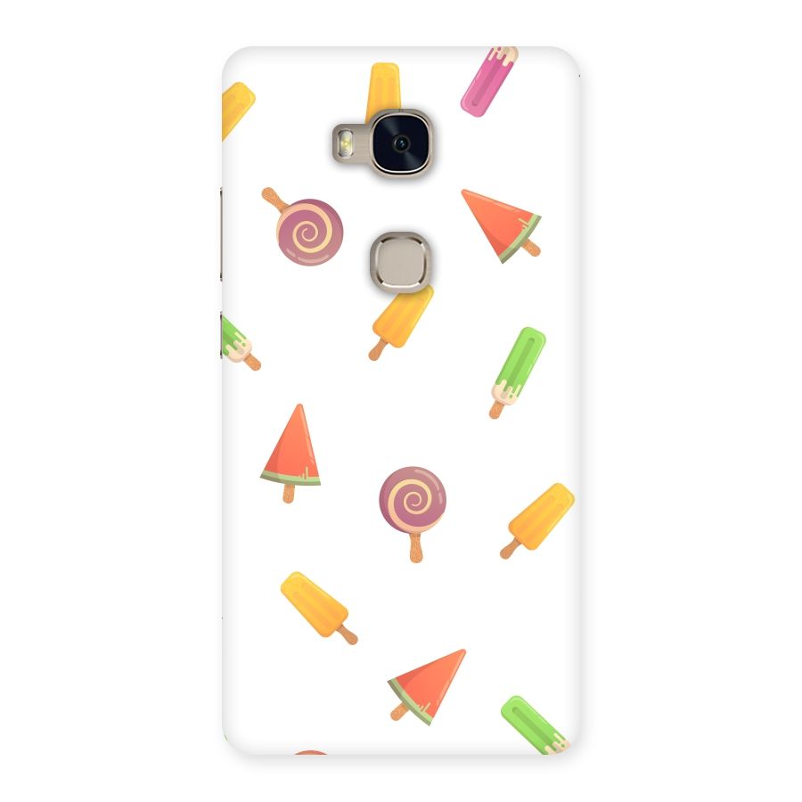 Ice Cream Colors Back Case for Huawei Honor 5X