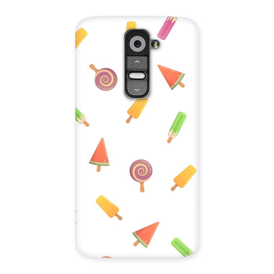 Ice Cream Colors Back Case for LG G2