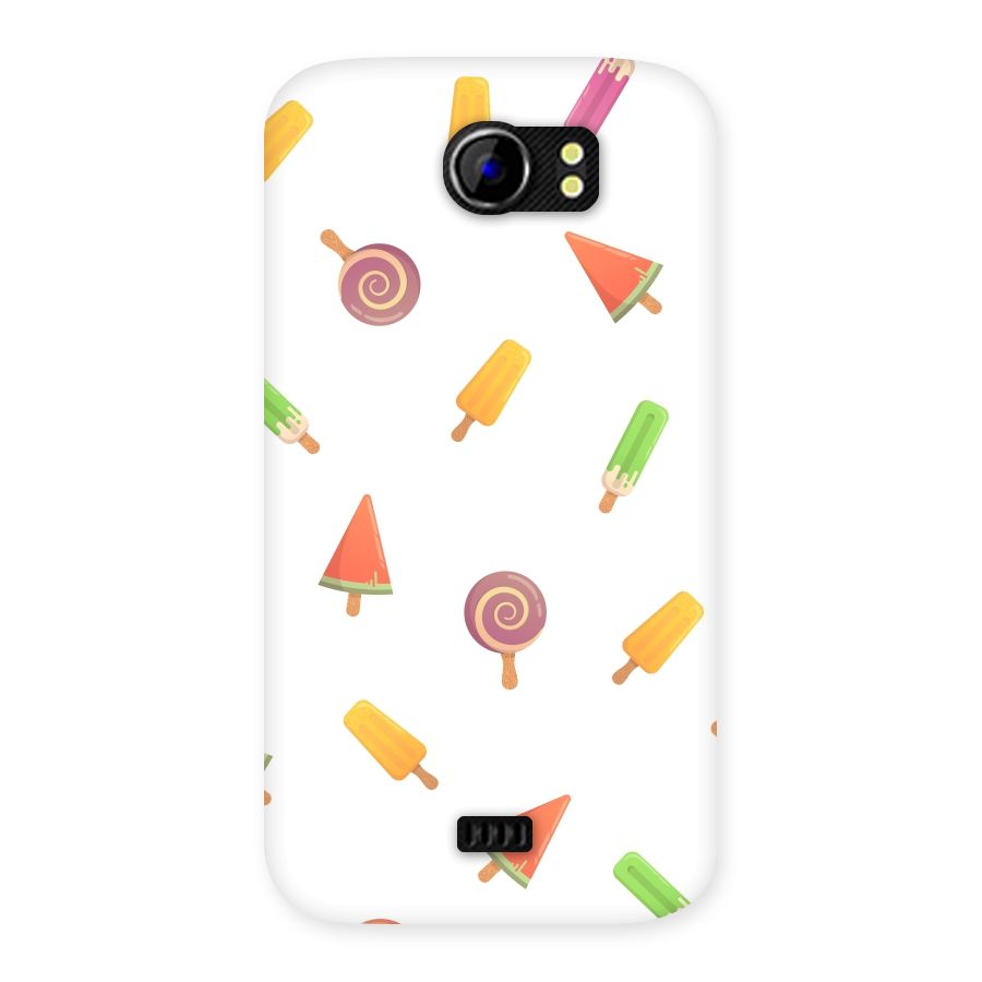 Ice Cream Colors Back Case for Micromax Canvas 2 A110