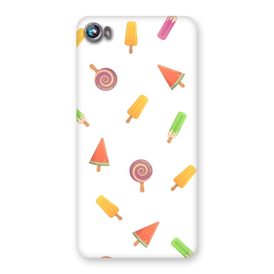 Ice Cream Colors Back Case for Micromax Canvas Fire 4 A107