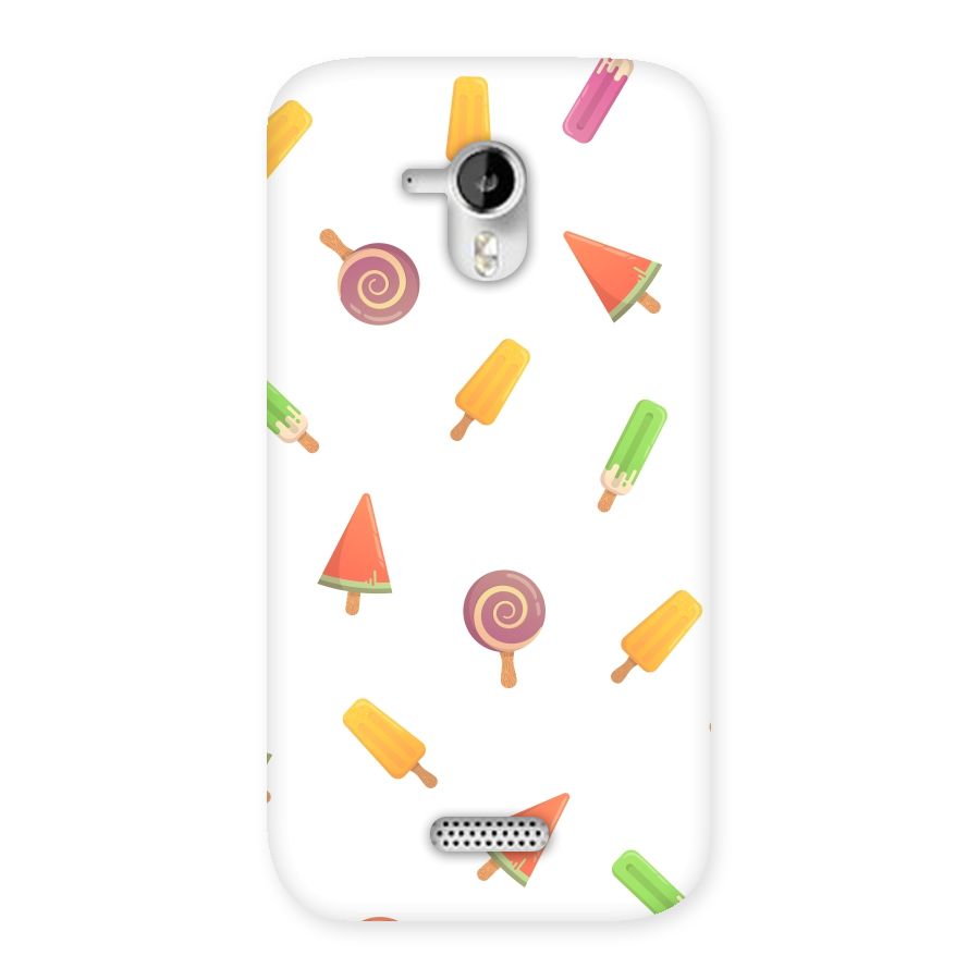 Ice Cream Colors Back Case for Micromax Canvas HD A116