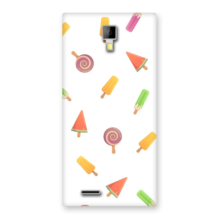 Ice Cream Colors Back Case for Micromax Canvas Xpress A99