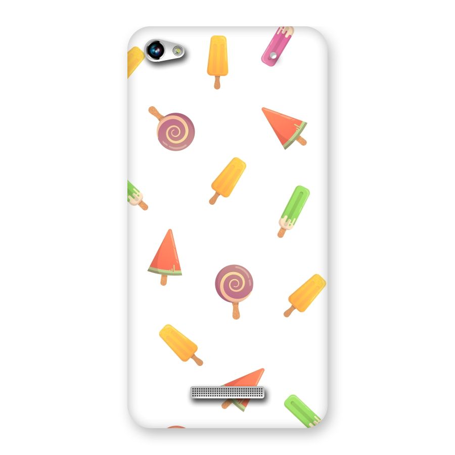 Ice Cream Colors Back Case for Micromax Hue 2