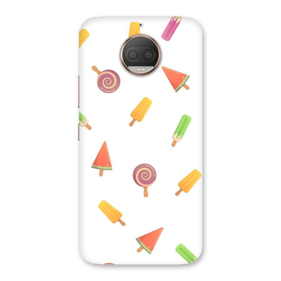 Ice Cream Colors Back Case for Moto G5s Plus