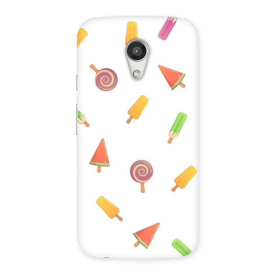 Ice Cream Colors Back Case for Moto G 2nd Gen