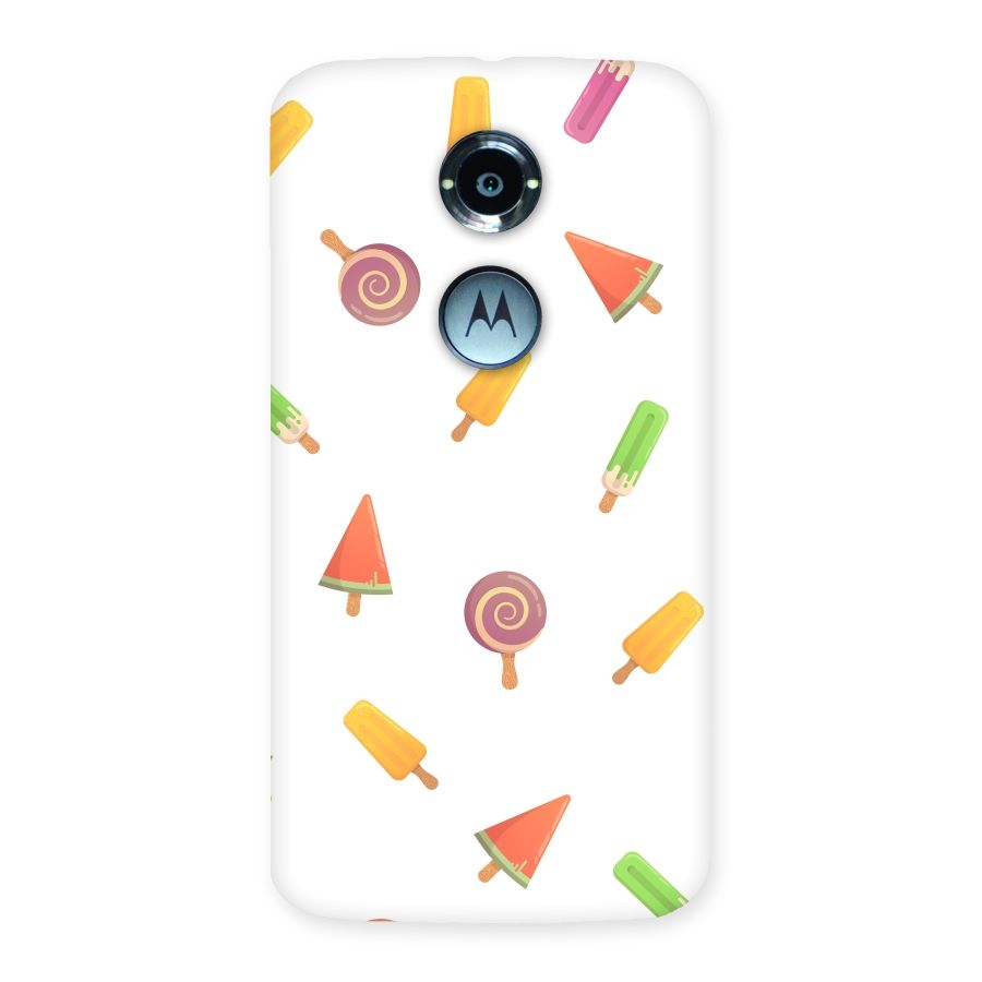 Ice Cream Colors Back Case for Moto X 2nd Gen