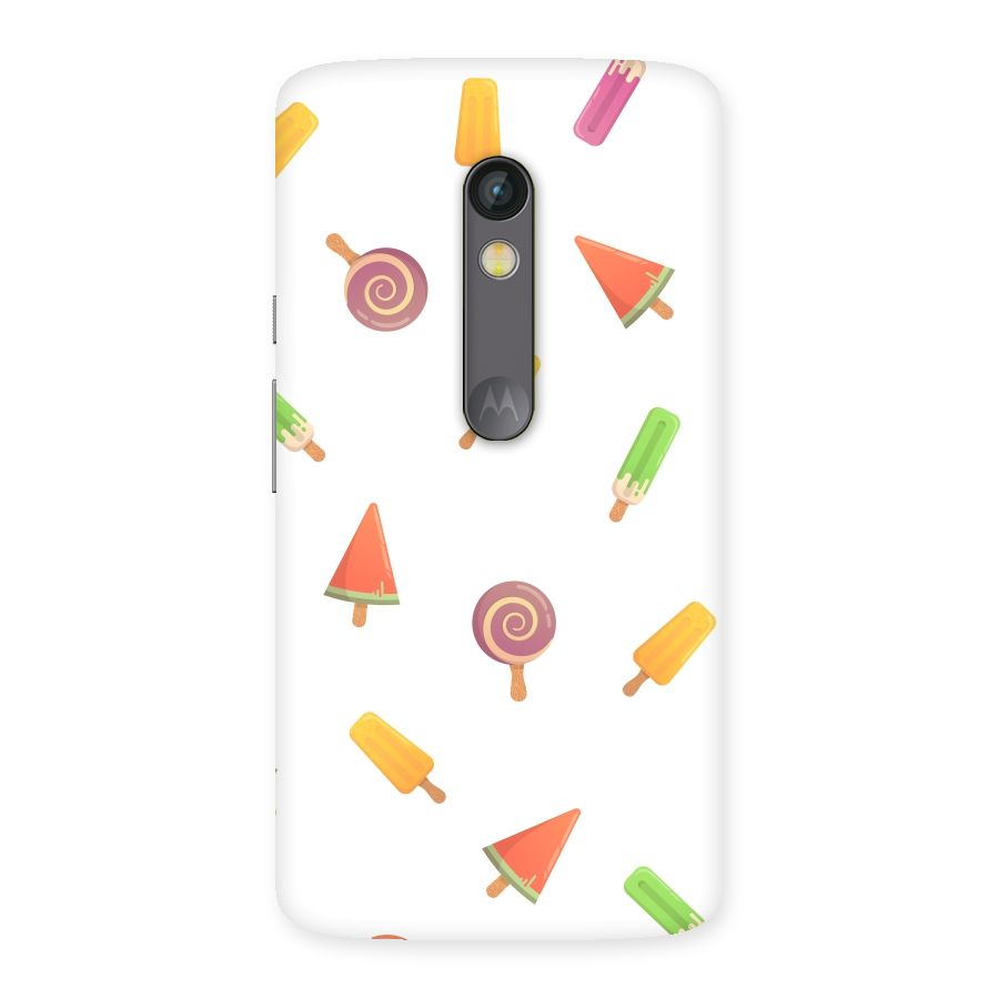 Ice Cream Colors Back Case for Moto X Play