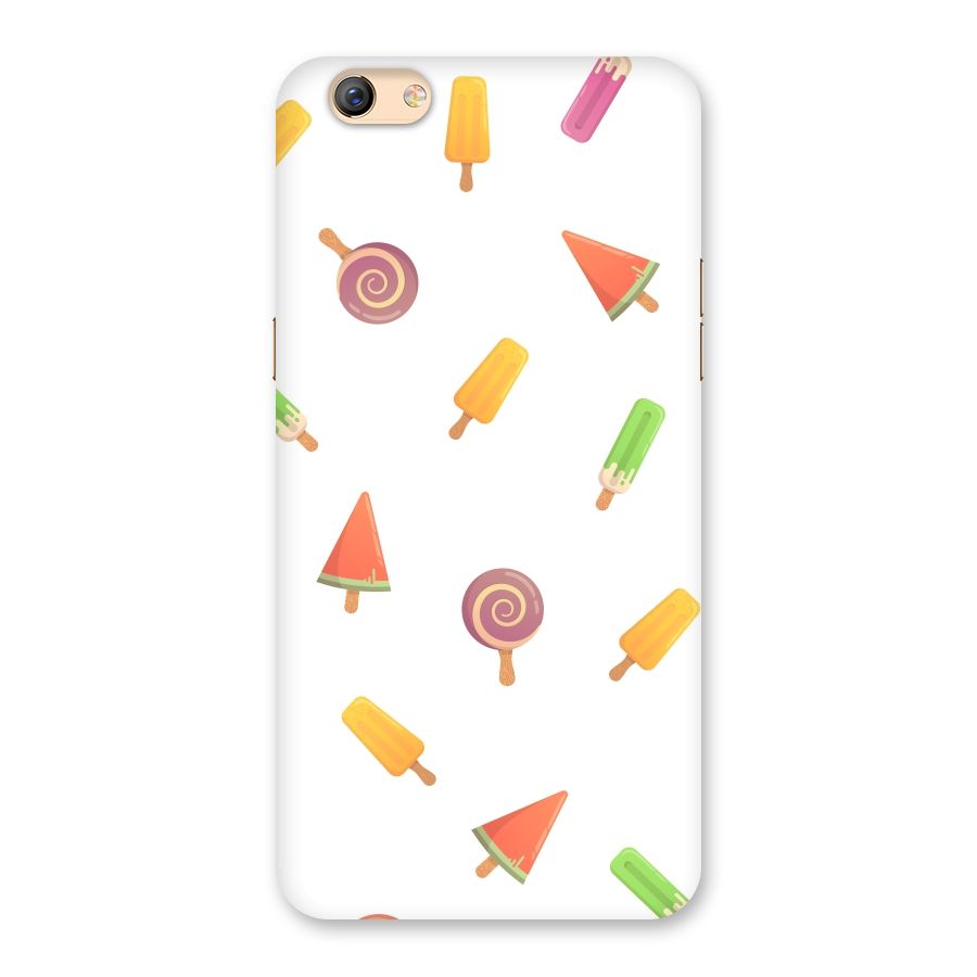 Ice Cream Colors Back Case for Oppo F3 Plus