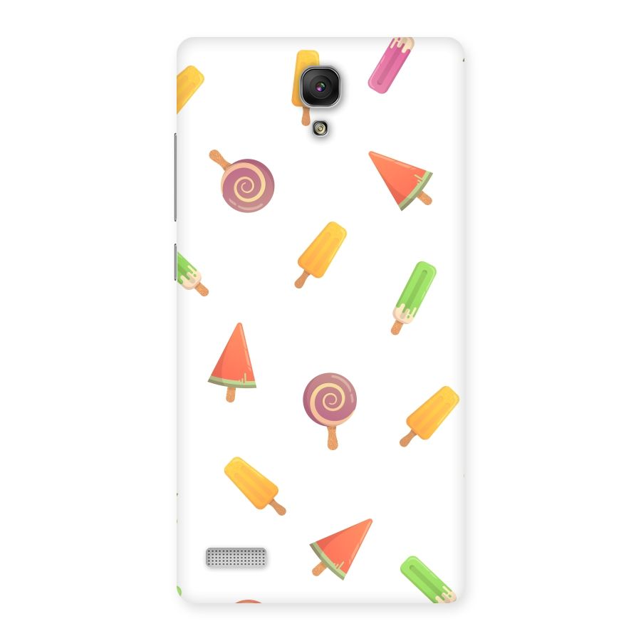 Ice Cream Colors Back Case for Redmi Note Prime