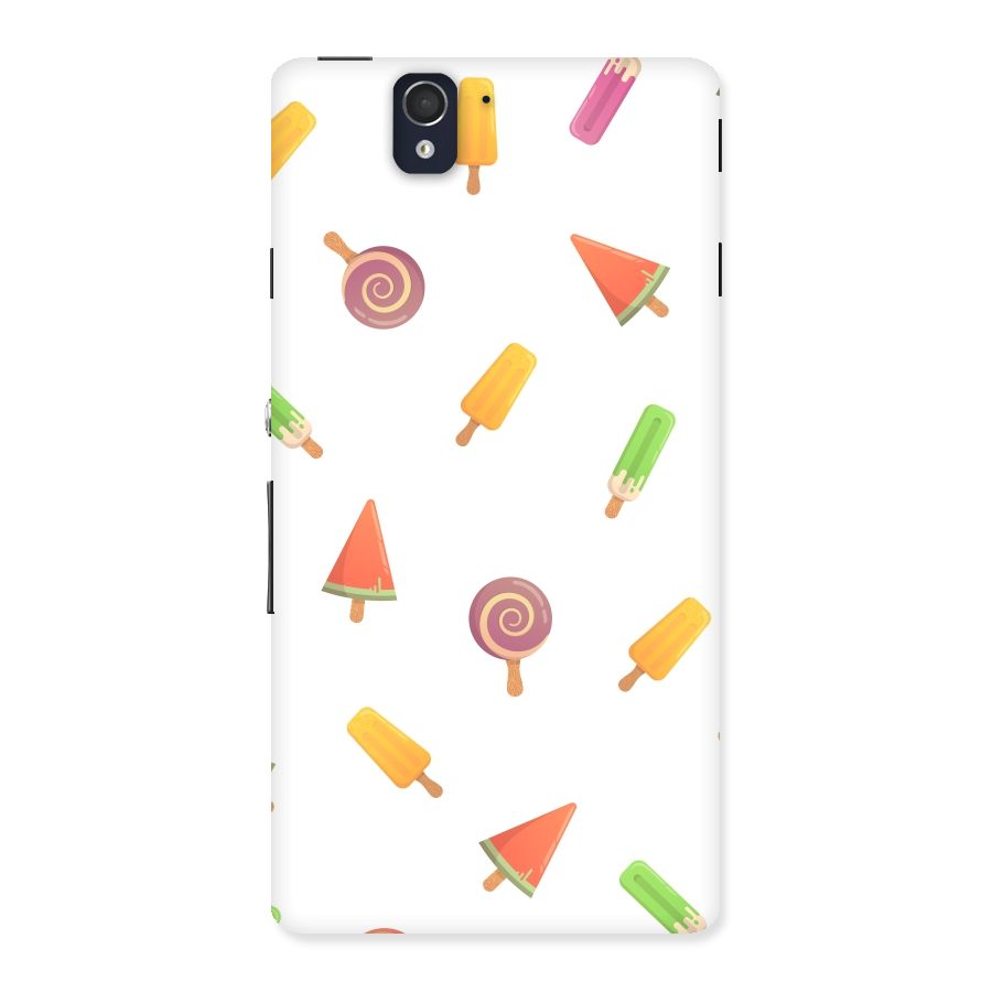 Ice Cream Colors Back Case for Sony Xperia Z