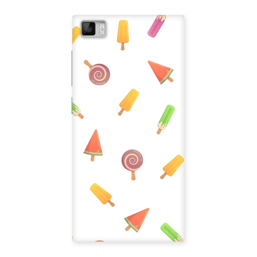 Ice Cream Colors Back Case for Xiaomi Mi3