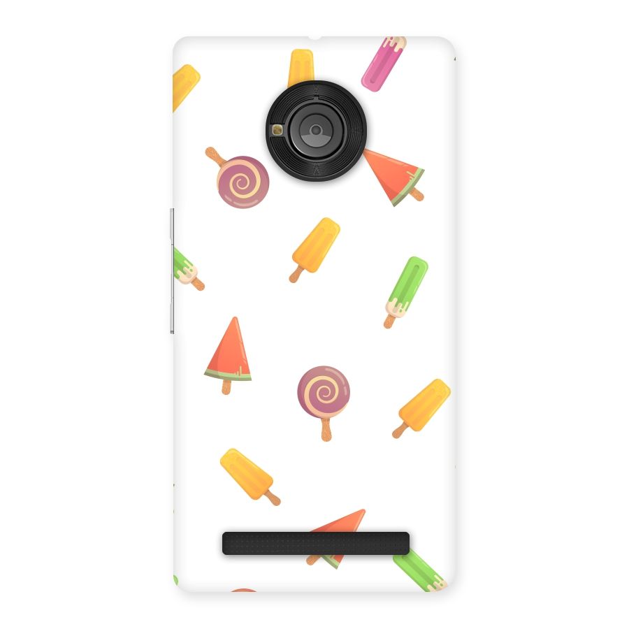 Ice Cream Colors Back Case for Yu Yuphoria
