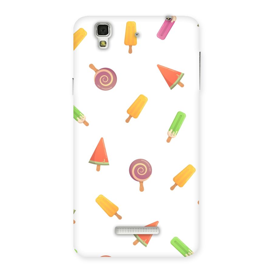 Ice Cream Colors Back Case for Yu Yureka