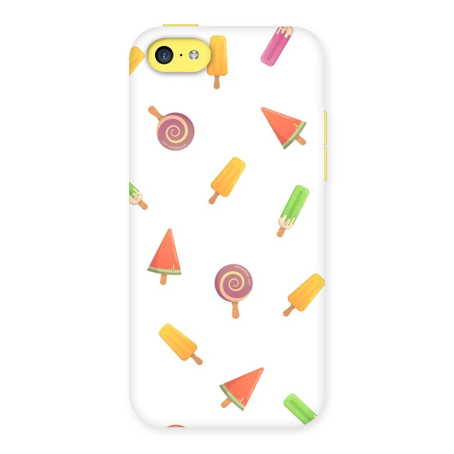 Ice Cream Colors Back Case for iPhone 5C