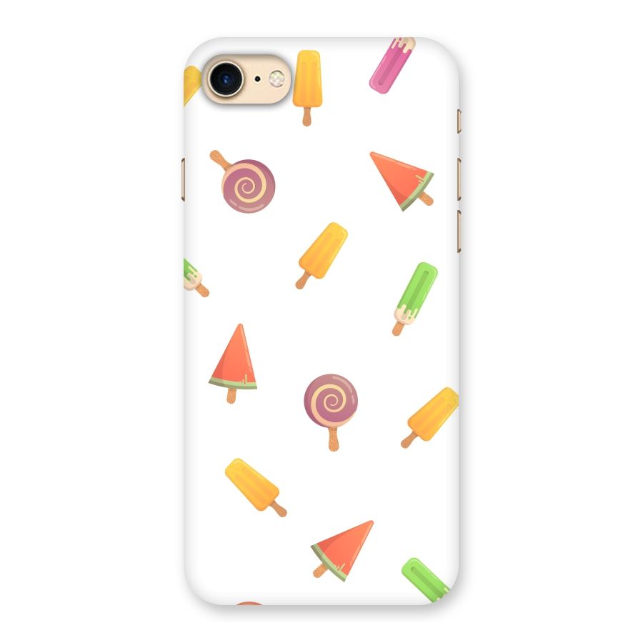 Ice Cream Colors Back Case for iPhone 7