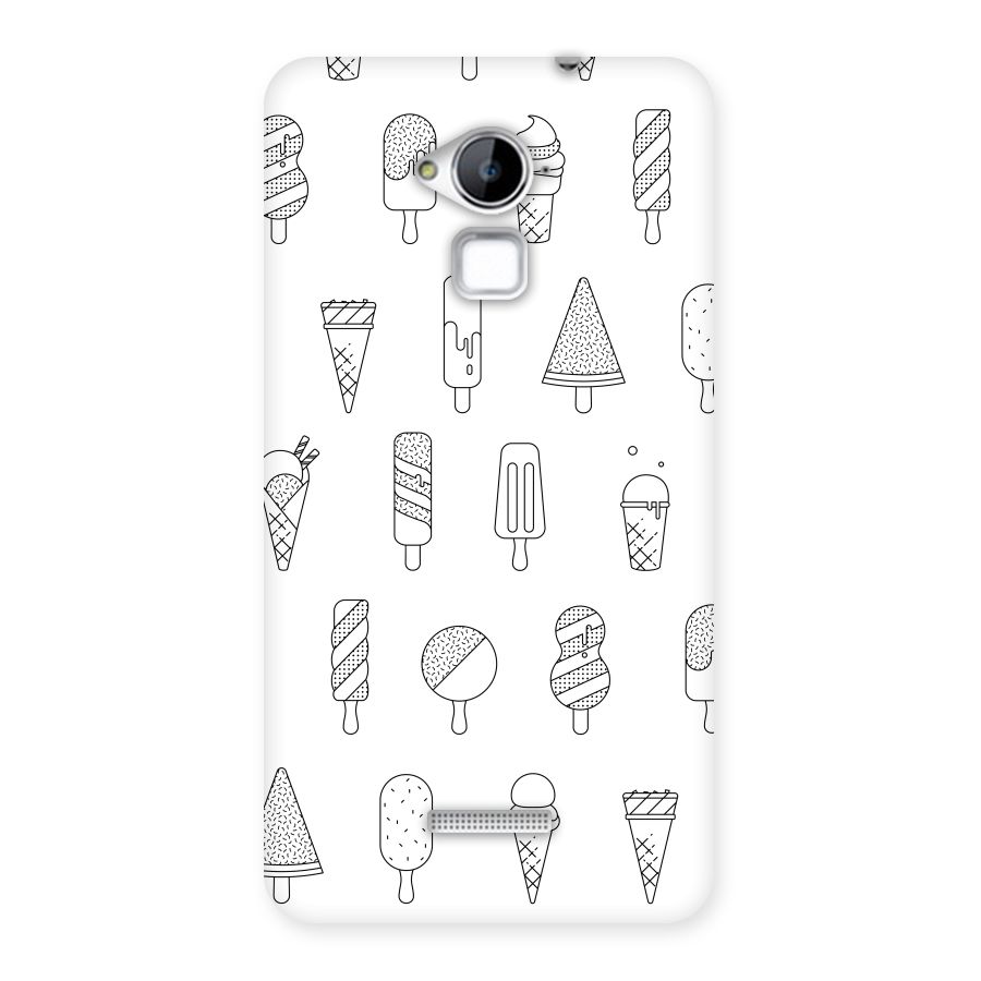 Ice Cream Lines Back Case for Coolpad Note 3