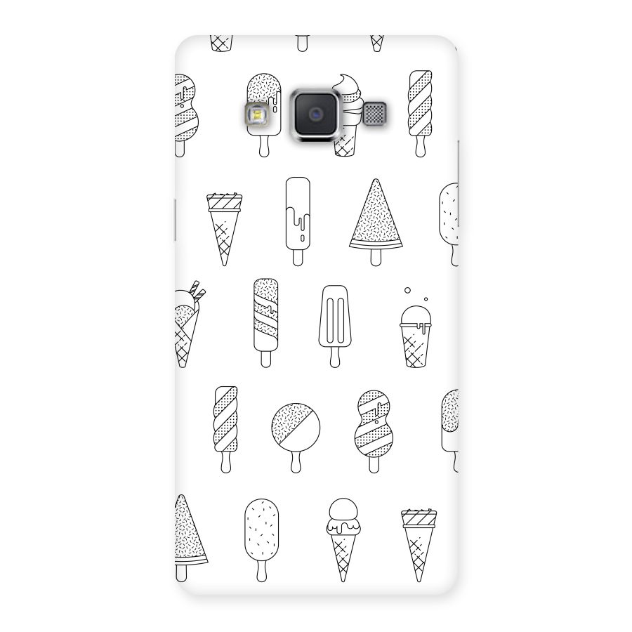 Ice Cream Lines Back Case for Galaxy Grand 3
