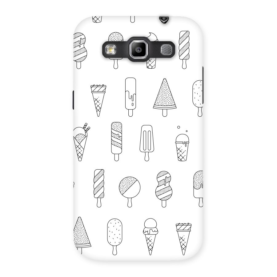 Ice Cream Lines Back Case for Galaxy Grand Quattro