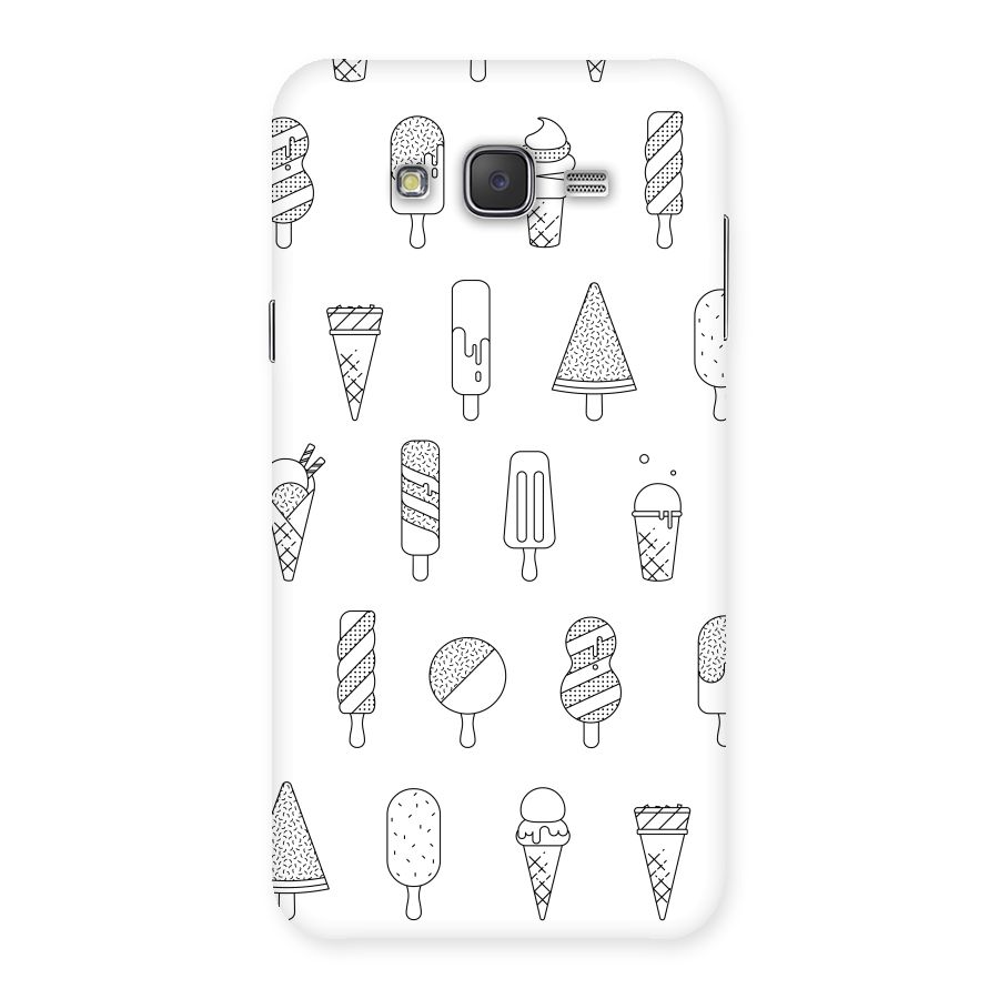Ice Cream Lines Back Case for Galaxy J7